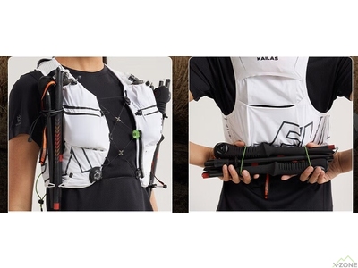 Женский беговой рюкзак Kailas Fuga Air 7 Ⅳ Trail Running Vest Pack Women's, Black (KA2454007) - фото