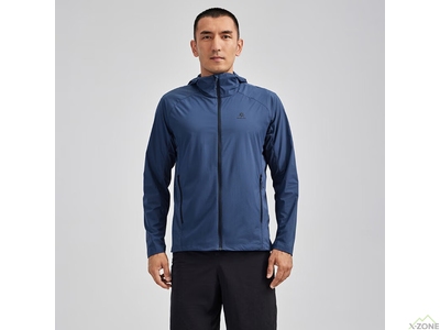 Куртка беговая Kailas Lightweight Thin Wind Jacket Men's, Blue (KG2426105) - фото