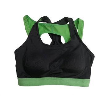 Топ спортивный Kailas Patchwork Sports Bra Women's, Black/Neon Green (UG2124202) - фото