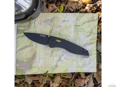 Складной нож SOG Aegis AT, Black/Moss (SOG 11-41-11-41) - фото