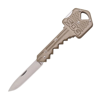 Складной нож SOG Key Knife, Brass (SOG KEY102-CP) - фото
