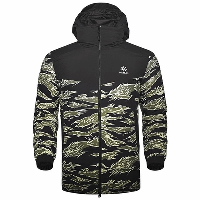 Куртка пухова Kailas NASA Reversible Down Jacket Men's, Black/Camouflage - фото