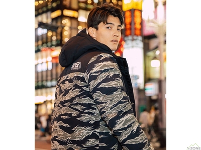 Куртка пуховая Kailas NASA Reversible Down Jacket Men's, Black/Camouflage - фото