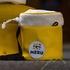 Мешочек для магнезии Meru Winter furry bag, White top/Yellow bottom - фото