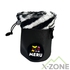 Мешочек для магнезии Meru Winter furry bag, Zebra top/Gray bottom - фото