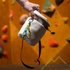 Мешочек для магнезии Meru Winter furry bag, Gray top/White bottom - фото