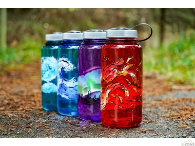 Фляга для воды Nalgene Wide Mouth Elements Bottle 0.95L, Fire - фото