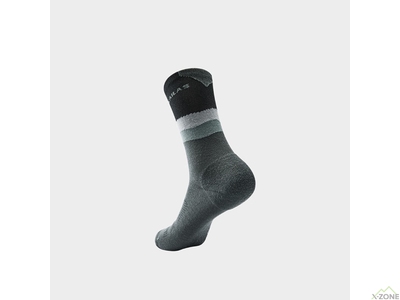 Термоноски Kailas Mid Cut Lightweight Wool Socks Men's, Dark Gray (KH2401103) - фото