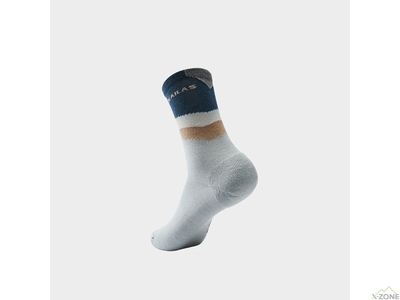Термоноски Kailas Mid Cut Lightweight Wool Socks Men's, Smoke Cyan (KH2401103) - фото