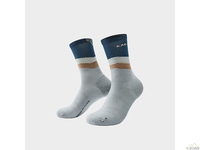 Термоноски Kailas Mid Cut Lightweight Wool Socks Men's, Smoke Cyan (KH2401103) - фото