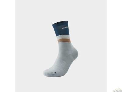Термоноски Kailas Mid Cut Lightweight Wool Socks Men's, Smoke Cyan (KH2401103) - фото