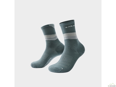Термоноски Kailas Mid Cut Lightweight Wool Socks Women's, Rock Gray (KH2401203) - фото