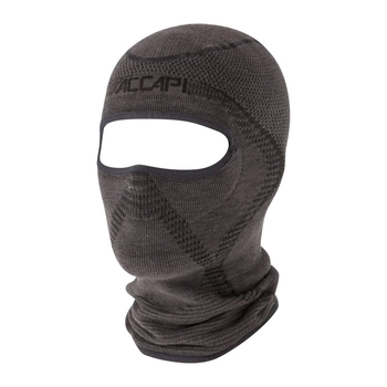 Балаклава Accapi Ergowool Balaclava, Iron/Black - фото