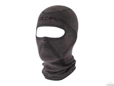 Балаклава Accapi Ergowool Balaclava, Iron/Black - фото