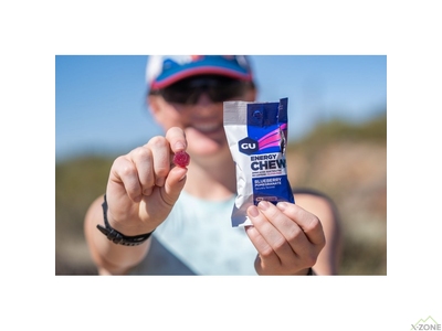 Энергетические желейки GU Energy Chews 60 g, Blueberry Pomegranate - фото