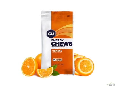 Энергетические желейки GU Energy Chews 60 g, Orange - фото
