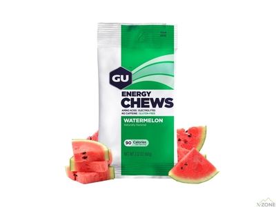Энергетические желейки GU Energy Chews 60 g, Watermelon - фото