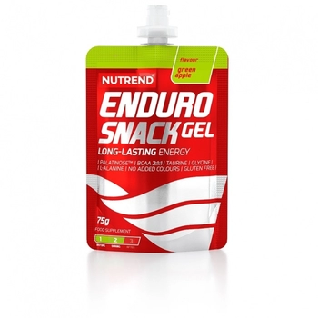 Енергетичний вуглеводний гель Nutrend Endurosnack 75 g, Green Apple - фото