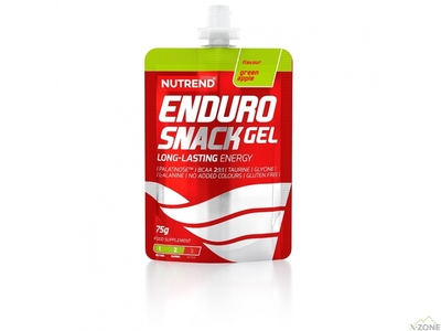 Энергетический углеводный гель Nutrend Endurosnack 75 g, Green Apple - фото