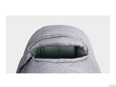 Пуховый спальник Kailas Trek-Light 800 Down Sleeping Bag M, Silver Gray - фото