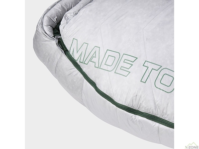 Пуховый спальник Kailas Trek-Light 500 Down Sleeping Bag L, Silver Gray - фото