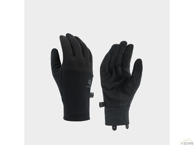 Перчатки флисовые Kailas Knit Fleece Gloves Men's, Black (KM2464101) - фото