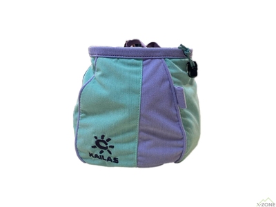 Мешочек для магнезии Kailas FA Rock Climbing Chalk Bag, Green/Lilac (EE109) - фото