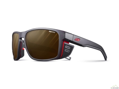 Солнцезащитные очки Julbo Shield Reactiv HM2-4, Black TR/Orange (J5065014) - фото