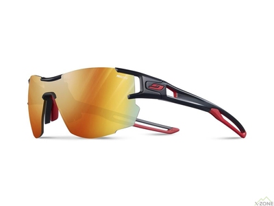 Очки Julbo Aerolite Reactiv 1-3 Light Amplifier, Matt Black/Red - фото