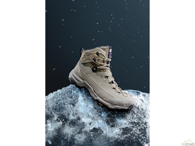 Ботинки женские для трекинга Kailas N53° 2 FLT Mid Waterproof Trekking Shoes Women's, Light Gray (KS2442250) - фото