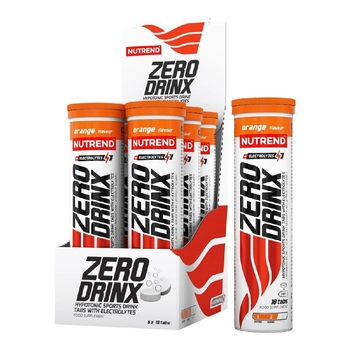 Изотоник в таблетках Nutrend Zerodrinx Tabs (Orange) 18 таблеток - фото
