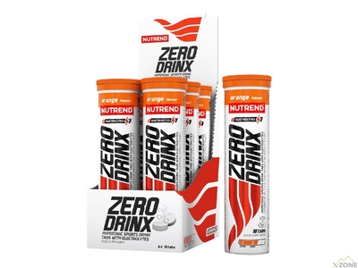Изотоник в таблетках Nutrend Zerodrinx Tabs (Orange) 18 таблеток - фото