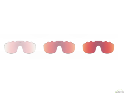 Окуляри велосипедні Magicshine Versatiler Photochromic, Red - фото