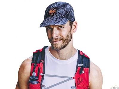 Кепка Buff Pack Run Cap, R-City Jungle Grey (BU 117211.937.10.00) - фото