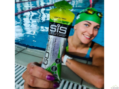 Гель с электролитами SIS Go Energy + Electrolyte Gel 60 ml, Lemon & Mint - фото