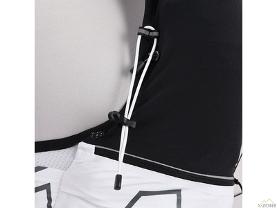 Рюкзак-жилет для трейлраннинга Kailas Fuga Air 13 II Trail Running Vest Pack, Black White (KA2454003) - фото