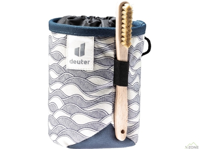 Мешочек для магнезии Deuter Gravity Chalk Bag I, Bone Waves Marine (3391322 6316) - фото