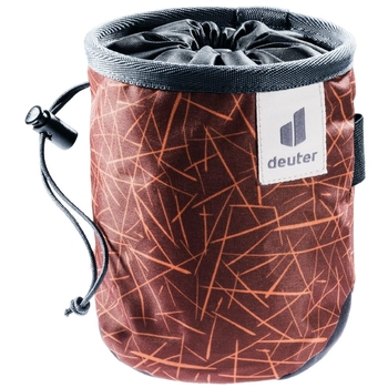 Мешочек для магнезии Deuter Gravity Chalk Bag I, Redwood Scratches Graphite (3391322 5431) - фото