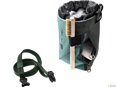 Мешочек для магнезии Deuter Gravity Chalk Bag II M, Hibiscus Graphite (3391422 5436) - фото