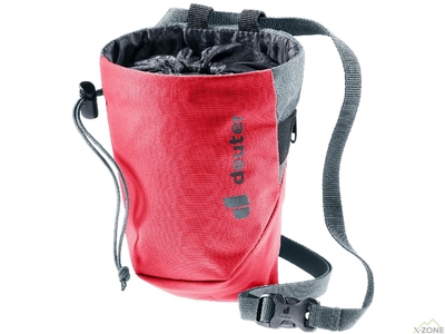 Мешочек для магнезии Deuter Gravity Chalk Bag II M, Hibiscus Graphite (3391422 5436) - фото
