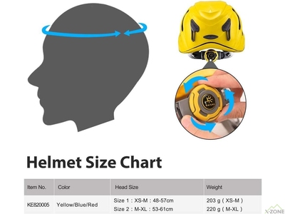 Прокат каски Kailas Selma II Climbing Helmet, Bright-Blue - фото