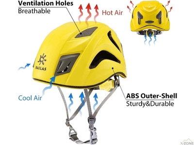 Прокат каски Kailas Selma II Climbing Helmet, Bright-Blue - фото