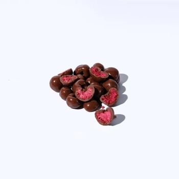 Сублимированная малина в молочном шоколаде Panfruit Chocolate Raspberry 50 г - фото