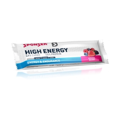 Енергетичний батончик Sponser High Energy Bar 45 г, Berry - фото