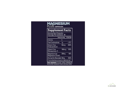 Магний GU Energy Magnesium Plus, 60 капсул - фото