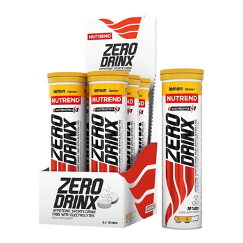 Изотоник в таблетках Nutrend Zerodrinx Tabs (Lemon) 18 таблеток - фото