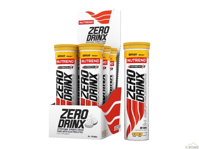 Изотоник в таблетках Nutrend Zerodrinx Tabs (Lemon) 18 таблеток - фото