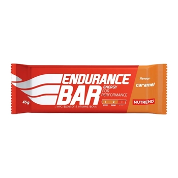 Энергетический батончик Nutrend Endurance Bar (Caramel) 45 г - фото