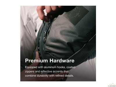 Сумка на пояс Osprey Daylite Waist Earth, Tungsten Grey (009.4176) - фото