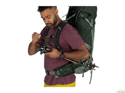 Рюкзак Osprey Talon 44, Black/Coal Grey - фото